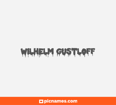 Wilhelm Gustloff